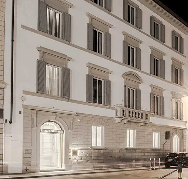 Restauro Hotel Palazzo Castri Firenze ENGLOBE Progettazione Integrata