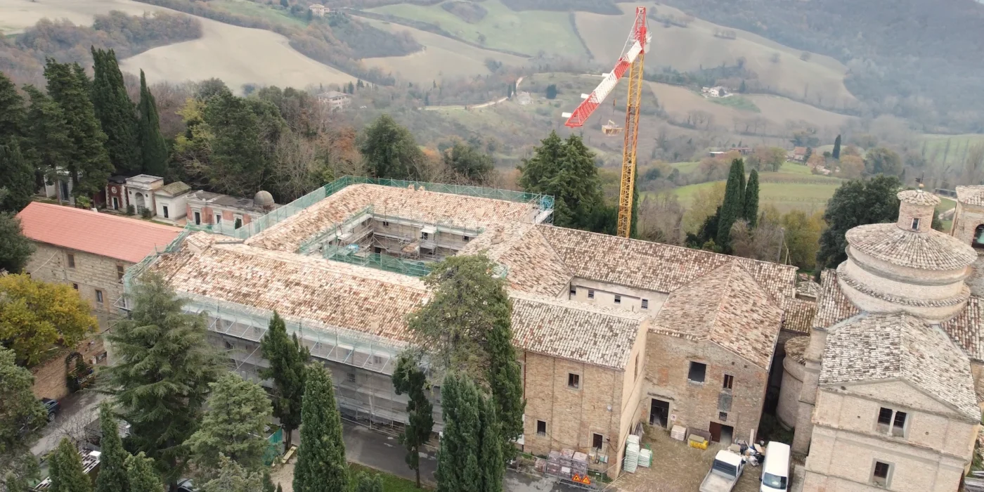 Imprevisti di Cantiere nel Restauro del Convento di San Bernardino a Urbino
