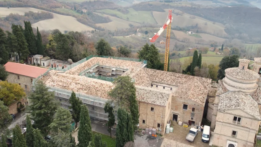 Imprevisti di Cantiere nel Restauro del Convento di San Bernardino a Urbino